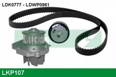 LUCAS ENGINE DRIVE lkp107 -  Водяной насос + комплект зубчатого ремня